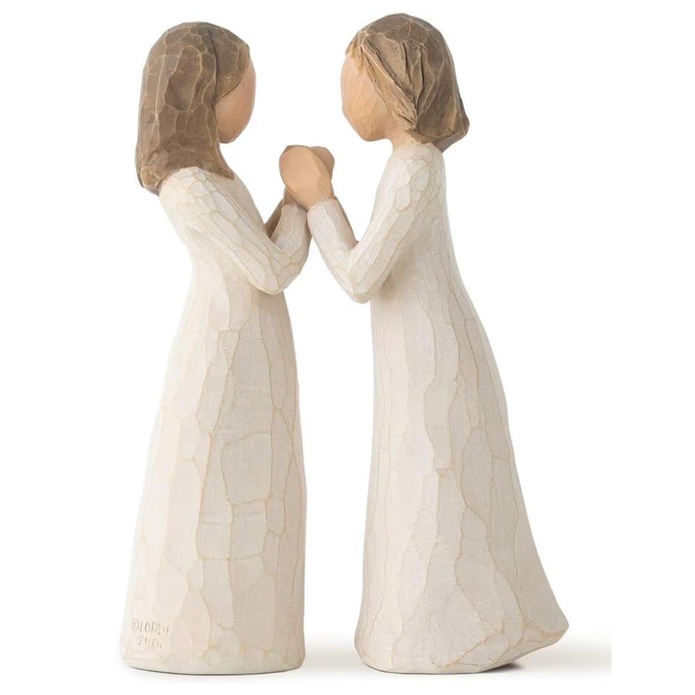 Willow Tree "Sisters by Heart" Set of 2 Susan Lordi 2000 Demdaco - Picture 3 of 7